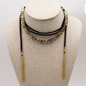 Stella & Dot Eliza Fringe necklace